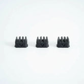 BenchRebel silicone nozzle wiper upgrade for Bambu Lab P2S and X2D 3D printers.