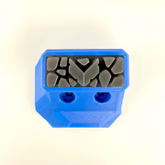 Silicone nozzle wiper installed on RatRig V-Core 4 printer replacing OEM felt wiper