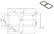 CAD drawing of Ritter Model C crankcase gasket