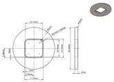 Ritter Model C large square seal for oil reservoir diagram