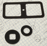 Oil reservoir seals anc crankcase gasket for Ritter Model C restoration